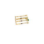 Load image into Gallery viewer, 14k Solid Gold Diamond and Emerald Ring.