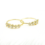 Load image into Gallery viewer, 14K Solid Gold Diamond Ring.