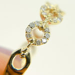 Load image into Gallery viewer, 14K Solid Gold Circles Diamond Ring.