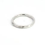 Load image into Gallery viewer, 14K Solid Gold Diamond Baguette Ring.