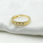 Load image into Gallery viewer, 14K Solid Gold Diamond and Multi Sapphire Band Ring.