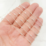 Load image into Gallery viewer, Shop Now Sterling Silver Tube Satellite Chains