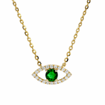 Load image into Gallery viewer, NFD72558. 14K Solid Gold Diamond and Gemstone Necklace