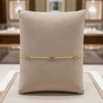 Load image into Gallery viewer, BRSET399. 14k Solid Yellow Gold Infinity Link Bracelet