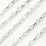 Load image into Gallery viewer, Sterling Silver Smooth Oval Link Chain