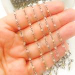 Load image into Gallery viewer, Buy Now Gold Rutile Oxidized Wire Chain