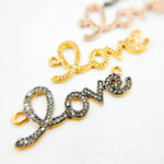 Load image into Gallery viewer, DC590. Diamond Sterling Silver Love Pendant