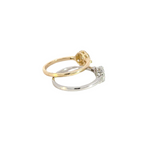 Load image into Gallery viewer, 14k Solid Gold Diamond Ring.