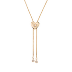 Load image into Gallery viewer, NFB71826. 14K Solid Gold Diamond and Gemstone Heart Necklace