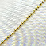Load image into Gallery viewer, 14K Solid Gold Ball Necklace