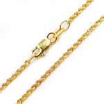 Load image into Gallery viewer, 14K Solid Gold Rope Chain