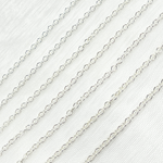 Load image into Gallery viewer, 2214SS. 925 Sterling Silver Cable Chain