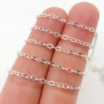 Load image into Gallery viewer, Shop Sterling Silver Flat Cable Chain