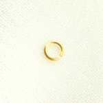 Load image into Gallery viewer, Gold Plated 925 Sterling Silver Open Jump Ring 24 Gauge 3mm. MFT050DE3GP
