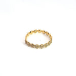 Load image into Gallery viewer, 14K Solid Gold Yellow Diamond Ring.