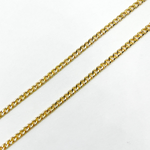 Load image into Gallery viewer, 14K Solid Gold Hollow Curb Chain