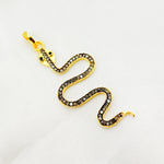 Load image into Gallery viewer, Buy Now Silver Snake Pendant with Gemstone