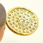 Load image into Gallery viewer, Buy Solid Gold Diamond Circle Charm