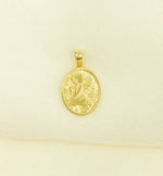 Load image into Gallery viewer, 14K Solid Gold Oval Shape
