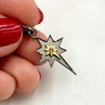 Load image into Gallery viewer, DP779. Diamond Sterling Silver Star Pendant