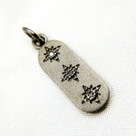 Load image into Gallery viewer, Sterling Silver Oval Star Pendant