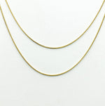 Load image into Gallery viewer, 14K Solid Gold Franco Chain