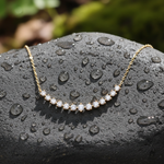 Load image into Gallery viewer, NFI72822. 14K Solid Gold Diamond Necklace
