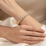 Load image into Gallery viewer, BNL68516. 14K Solid Gold Diamond Bangle