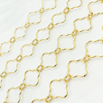 Load image into Gallery viewer, Shop Gold Plated 925 Sterling Silver Clover Link Chain