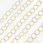 Load image into Gallery viewer, 693TWGF. 14K Gold Filled Twisted Round Link Chain