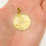 Load image into Gallery viewer, Sterling Silver Cancer Zodiac Pendant