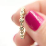 Load image into Gallery viewer, 14K Solid Gold Diamond Ring.