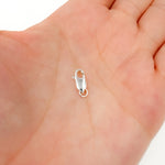Load image into Gallery viewer, 0925LC0SS. 8MM White Sterling Silver Lobster Clasp