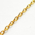 Load image into Gallery viewer, Gold Cable 16 Inch Chain with Extender
