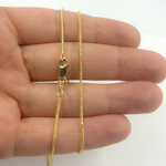 Load image into Gallery viewer,  14K Solid Gold Wheat Chain