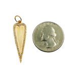 Load image into Gallery viewer, GDP60. 14K Solid Gold Diamond Heart Shape Charm