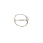 Load image into Gallery viewer, 14k Solid White Gold Diamond Ring.