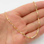 Load image into Gallery viewer, Silver Gold Plated Popcorn Necklace