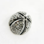 Load image into Gallery viewer, DC754. Diamond & Sterling Silver Bead Cap