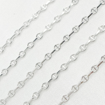 Load image into Gallery viewer, Sterling Silver Oval & Mariner Link Chains