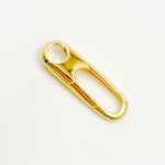 Load image into Gallery viewer, Shop Now Gold Plated Sterling Silver Oval Clasp