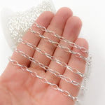 Load image into Gallery viewer, Sterling Silver Oval Link Chain