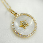 Load image into Gallery viewer, 14K Solid Gold Circle Charm. KG147