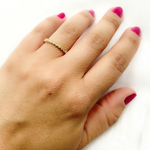 Load image into Gallery viewer, 14K Solid Gold Diamond Ring.