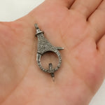 Load image into Gallery viewer, DC646. Diamond & Sterling Silver Round Trigger Clasp.