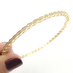 Load image into Gallery viewer, KG102. 14K Solid Gold Diamonds Bangle