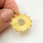 Load image into Gallery viewer, DP855. Diamond Sterling Silver Round Pendant