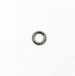 Load image into Gallery viewer, Black Rhodium 925 Sterling Silver Close Jump Ring 4 &amp; 5mm. BJRC1

