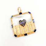 Load image into Gallery viewer, Buy Square Heart Pendant