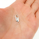 Load image into Gallery viewer, Buy White Sterling Silver Lobster Clasp